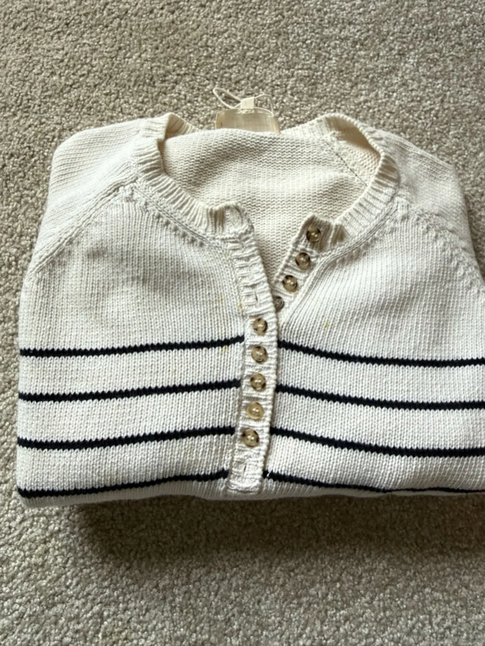 sezane LÉONTINE JUMPER with spot stains size S - Picture 3 of 9